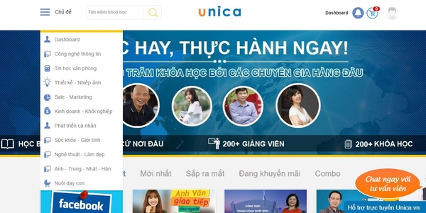 Unica.vn – Giải pháp học online cho người bận rộn